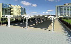 <font color='red'>膜結(jié)構(gòu)車(chē)棚</font>布怎么施工,<font color='red'>膜結(jié)構(gòu)車(chē)棚</font>施工圖