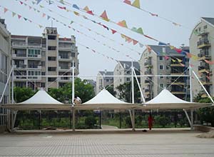 呂梁膜結(jié)構(gòu)車棚【案例】呂梁<font color='red'>膜結(jié)構(gòu)停車棚</font>廠家,張拉膜車棚