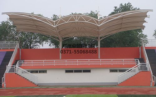 安康黃岡實(shí)驗學(xué)校膜結(jié)構(gòu)看臺