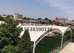 南陽(yáng)社旗縣老干部活動(dòng)中心門(mén)球場(chǎng)膜結(jié)構(gòu)罩棚