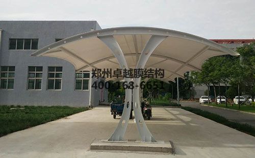 營口<font color='red'>膜結(jié)構(gòu)車棚</font>【營口萬鑫達焦化等】施工案例