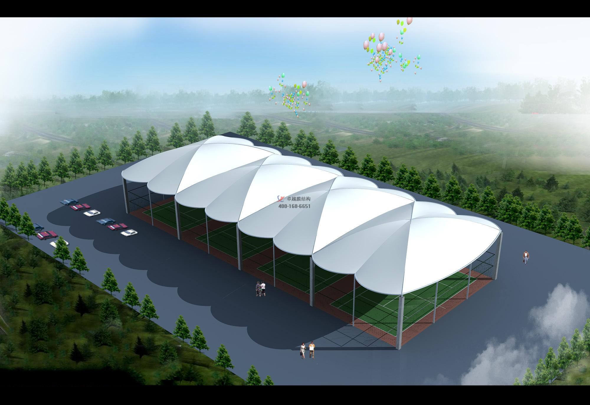 膜結(jié)構體育館設計施工注意事項