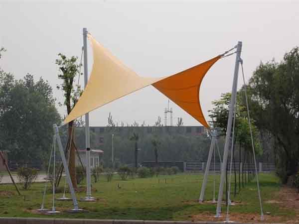 湖州景觀<font color='red'>張拉膜結(jié)構(gòu)</font>遮陽棚【生產(chǎn)廠家】