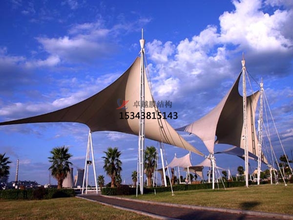 遼寧沈陽<font color='red'>膜結構景觀</font>公司【廠家銷售】