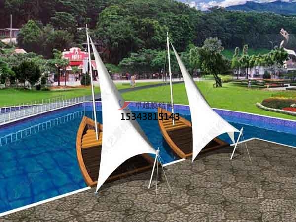 那曲景觀<font color='red'>張拉膜結(jié)構(gòu)</font>遮陽棚【生產(chǎn)廠家】