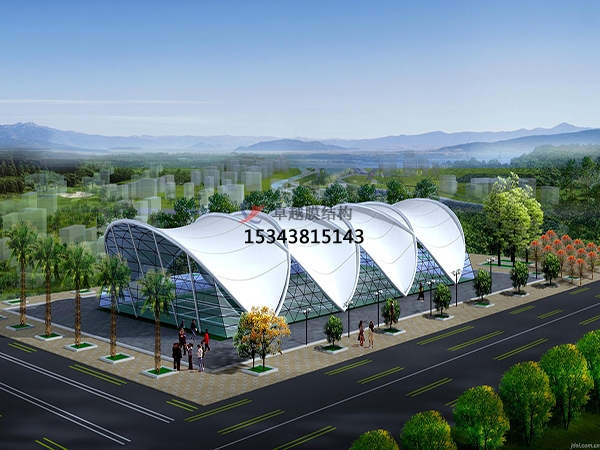 　朝陽市體育場膜結(jié)構(gòu)罩棚/籃球、羽毛球、網(wǎng)球場地設(shè)計【公司直銷】(圖文)