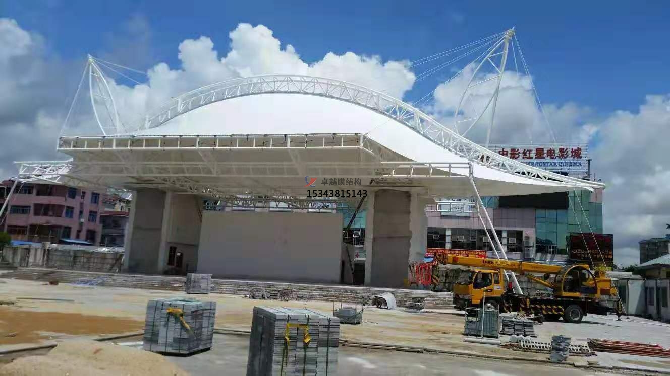 鞍山膜結構舞臺【生產(chǎn)設計】