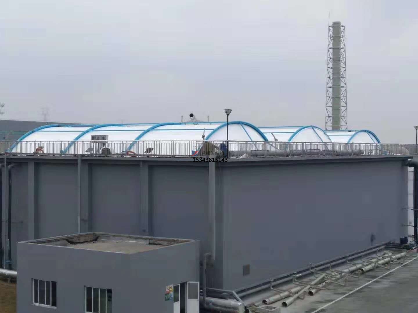 晉城市<font color='red'>污水池加蓋</font>膜結(jié)構(gòu)遮陽棚【生產(chǎn)銷售】