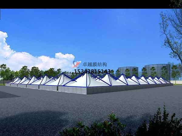 阿勒泰<font color='red'>污水池膜結(jié)構(gòu)</font>罩棚【設(shè)計(jì)公司】 　　