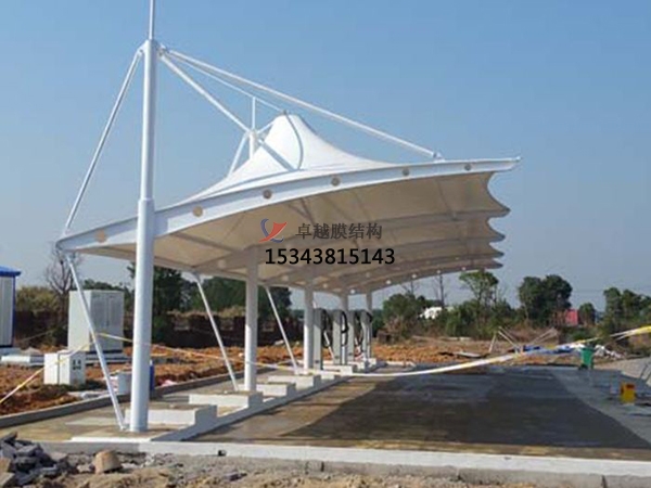 徽縣<font color='red'>膜結構停車棚</font>【設計生產安裝】