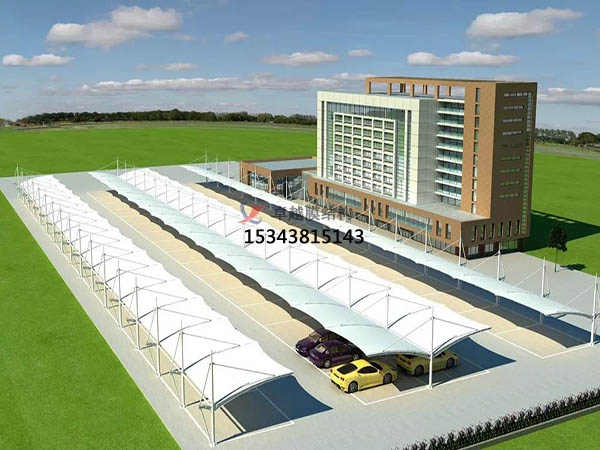 旌德<font color='red'>膜結(jié)構(gòu)停車棚</font>【設(shè)計生產(chǎn)安裝】