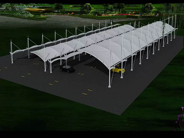 黃山<font color='red'>膜結(jié)構(gòu)停車棚</font>【設計生產(chǎn)安裝】