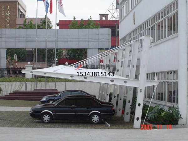 霍城<font color='red'>膜結構停車棚</font>【遮陽棚廠家】生產(chǎn)設計
