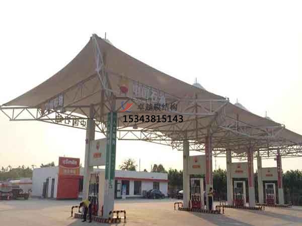 焦作孟州膜結(jié)構(gòu)加油站【生產(chǎn)設(shè)計】施工安裝