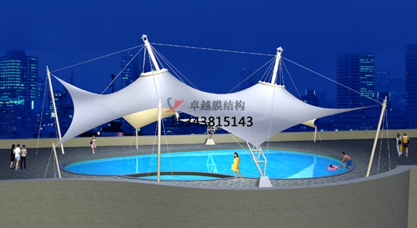 阿克蘇膜結(jié)構(gòu)游樂場/<font color='red'>水上樂園</font>/造浪池/游泳池/兒童樂園遮陽棚廠家【膜結(jié)構(gòu)設(shè)計】