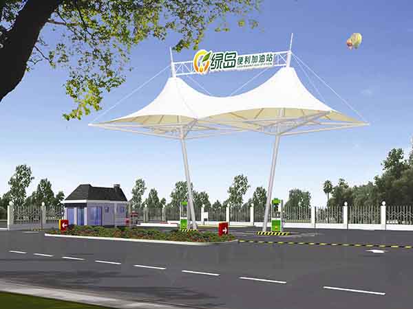 籃球場膜結(jié)構(gòu)使用時間長，會發(fā)黃嗎？