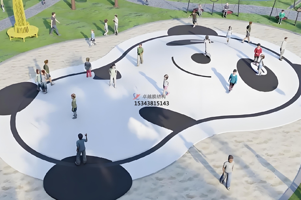 巢湖<font color='red'>膜結(jié)構(gòu)公司</font>【蹦蹦云膜結(jié)構(gòu)】巢湖膜結(jié)構(gòu)廠家