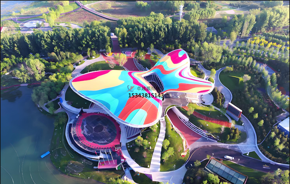 ETFE膜材做成的大蝴蝶到底有多炫？