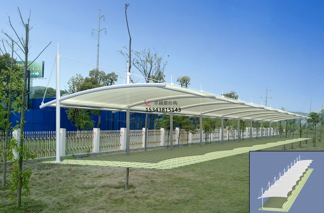 山東<font color='red'>膜結(jié)構(gòu)公司</font>【膜結(jié)構(gòu)停車場】山東膜結(jié)構(gòu)廠家