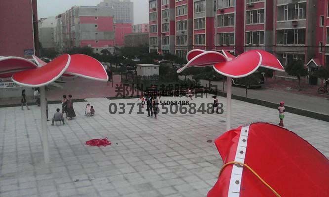 西安張拉膜遮陽棚生產(chǎn)廠家設(shè)計(jì)施工【西安外國(guó)語大學(xué)張拉膜遮陽棚】等項(xiàng)目