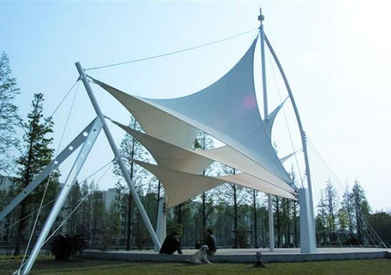膜結(jié)構(gòu)自行車棚