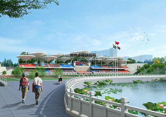 黃岡張拉膜景觀/看臺遮陽棚專業(yè)廠家【質(zhì)量保證】