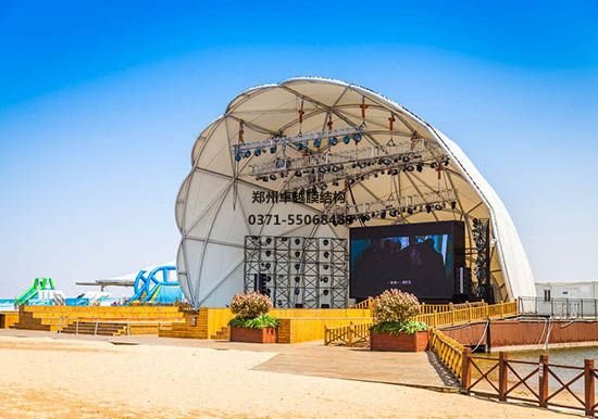 孝感張拉膜景觀/看臺遮陽棚專業(yè)廠家【質(zhì)量保證】